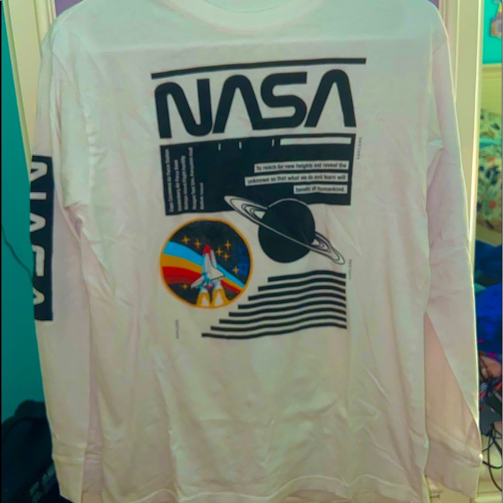 NASA forever 21 long sleeve shirt , size small